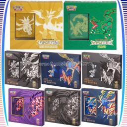 Cartão pokémon original simplificado chinês ptcg cartões colecionáveis caixa de presente de aniversário crianças presentes de aniversário todas as séries brinquedos - Image 1