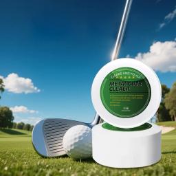 30/50/180g kit de polimento de ferro de golfe clube limpador polonês solução de limpeza conjunto de cuidados de clube de golfe escova de golfe limpador esponja pacote de valor - Image 2