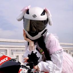 Série kawaii motocicleta bicicleta elétrica capacete decoração acessórios de capacete de esqui decoração de cascos de esqui capacete headwear - Image 1