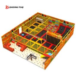 Parque infantil de trampolim profissional, treinamento físico, entretenimento comercial seguro, alta qualidade, para venda - Image 2