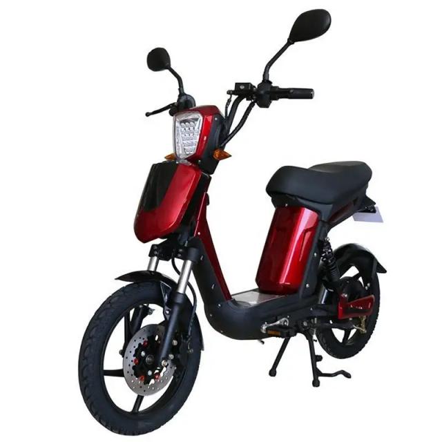 Motocicleta Elétrica 500W com Pedal Assistido - Leveza e Domínio