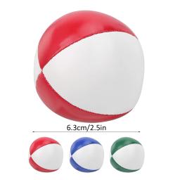 PU Thud Malabarismo Bolas Set, Palhaço Jogando, Malabarismo, Iniciante, Circuito, Toy Fun Outdoor, Crianças Brinquedos Interativos, 3pcs - Image 5