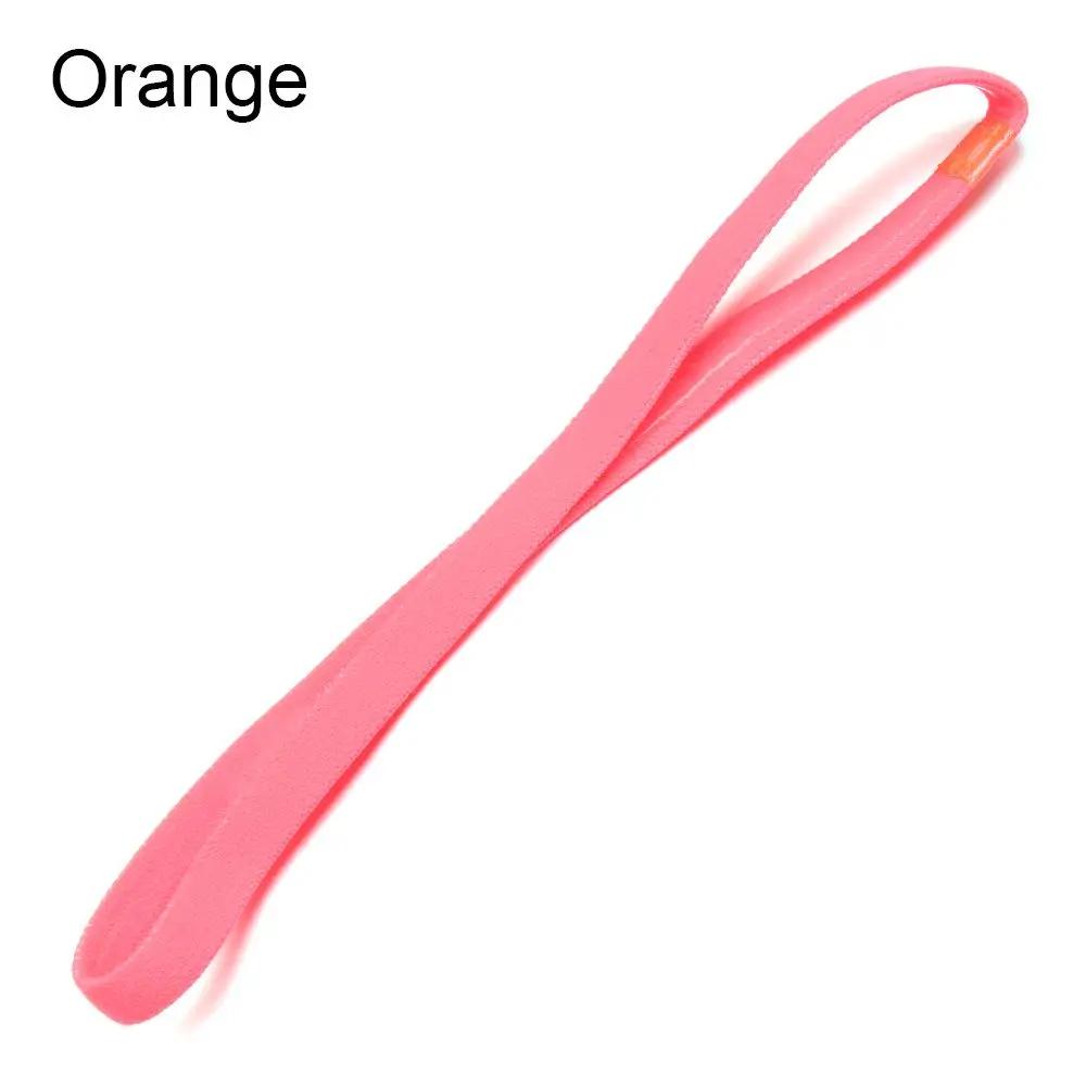 Faixa elástica antiderrapante esportiva para homens e mulheres, faixa de cabelo de ioga, faixa de borracha elástica, cor doce, menina, futebol, corrida, 1pc - Image 1
