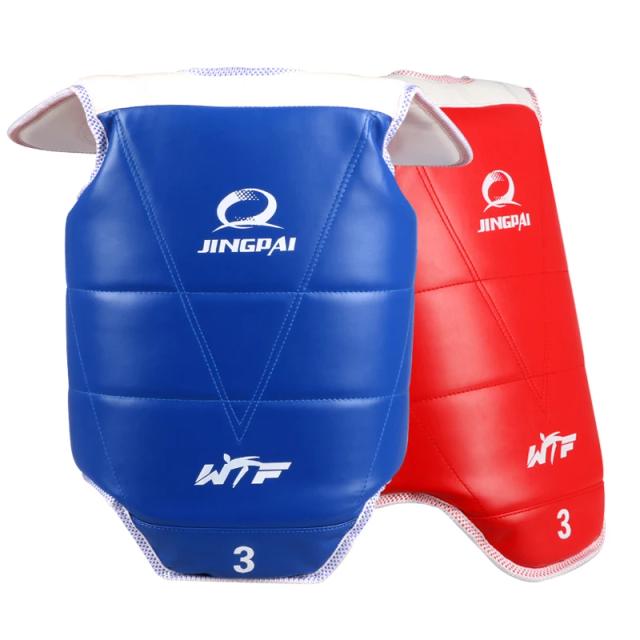 Protetor de Peito Reversível para Taekwondo e Karatê - Equipamento de Sparring para Crianças e Adultos