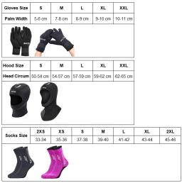 Capa de mergulho em neoprene para homens e mulheres, capuz para surfe térmico para esportes aquáticos, 3mm, 5mm - Image 6