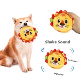 Brinquedos de pelúcia para cães, Bolas de pele macia, Toques em movimento, Animal de estimação divertido e interativo - Image 1