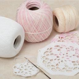 Linha Multi Color Algodão Crochet, Fio De Renda, Seda Infantil, Bordado à Mão DIY, Ferramentas De Costura, Acessórios, Bola 50g - Image 3