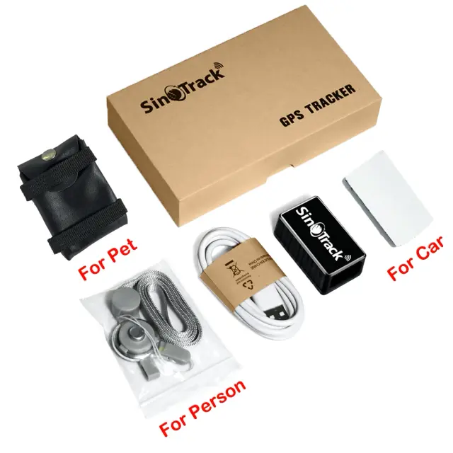 Rastreador Mini GSM GPS ST-903 para Carros, Crianças e Animais de Estimação com Monitor de Voz e Aplicativo de Rastreamento Gratuito