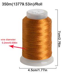 Fio de Seda para Tricô, Moda Artesanal, Suprimentos de Costura DIY, 3 Fios, Acessórios Joias, Alta Qualidade, 30g por Rolo - Image 6