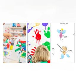 Pintura a Dedo para Arte Infantil, Suprimentos de Pintura Guache, Pintura Artesanal DIY, Aquarela Guache Peinture, 12 Cores - Image 2
