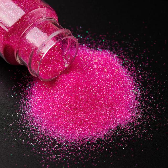Frascos de 30ml com Pó Brilhante Ultra-Fino para Unhas - 18 Cores Holográficas e Sparkly para Decoração de Manicure