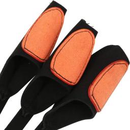 Arco e flecha Três Dedos Luvas De Proteção para Tiro Caça Respirável Arco Seta Dedo Guard Outdoor Sports Shooting Equipment - Image 4