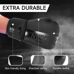 Luvas de Boxe Estilo Pro para Homens e Mulheres, Luvas de Treinamento, Sparring, Saco Pesado, Luvas de Treino, Luvas de Luta Muay Thai,Kickboxing - Image 4