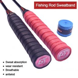 Fita antiderrapante do suor Wraps, fita Grip, gradiente, colorido, espessado, fita Grip, vara de pesca, badminton, tênis, esporte, novo - Image 2