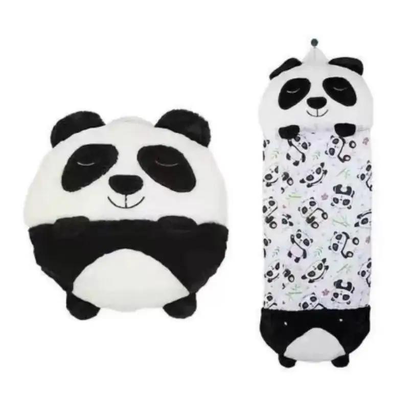 Saco de dormir dos desenhos animados das crianças VIKAMA, Animal Snuggle, Dobrável Anti-Kick Consolador - Image 1