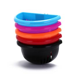 Fácil instalação saco de bicicleta scooter lidar com barra cesta com suporte bicicleta acessórios à prova dwaterproof água das crianças cesta de plástico - Image 6