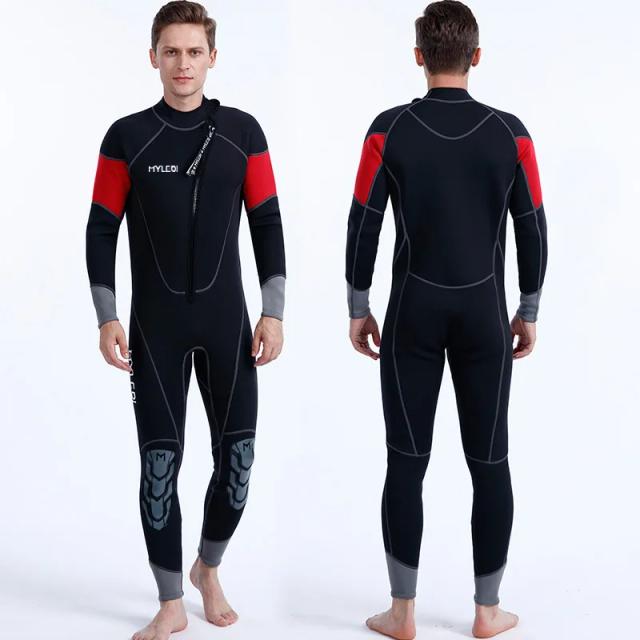 Fato de Mergulho Neoprene Masculino 3mm para Natação, Surf, Mergulho e Caiaque - Roupa Molhada de 1 Peça Novíssima