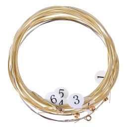 Conjunto de cordas para violão, acessórios para instrumentos musicais, 6 peças - Image 6