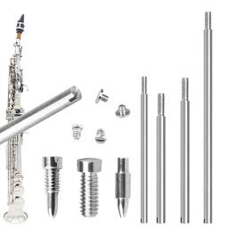 Saxofone soprano Repair Tools, Sax Reparação Tool Kit, Aço Sax Acessórios, Woodwind Instrumento Peças de Reposição, 57Pcs - Image 2