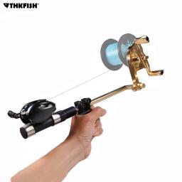 Enrolador de linha de pesca portátil, carretel de linha, sistema de enrolamento, ferramentas de pesca, mar, carpa, acessórios de pesca - Image 1