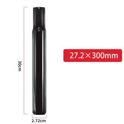 Selim de aço para crianças, Assento de bicicleta, Bike Seat Tube, Ciclismo Seatpost, Acessórios de equitação para crianças, 25.4mm, 27.2mm - Image 4