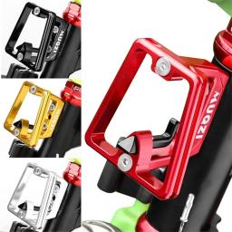 Alumínio Alloy Bike Front Carrier Block, Folding Bicicletas Racks, 3 Buracos, Bag Mount, Suporte, Adaptador Bracket Set, Novo - Image 1