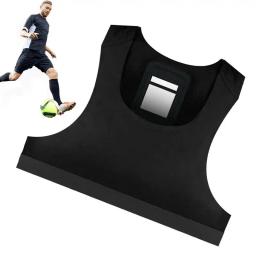 Posicionamento rastreador colete para jogador de futebol treino tanque superior esportes respirável gps rastreador colete futebol atleta desempenho colete - Image 4