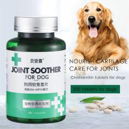 Condroitina Lubrificantes Comprimidos para Cães e Gatos Pet, Articulação Lubrificante, Regulador Nutrição Comprimidos para Cães Idosos - Image 1