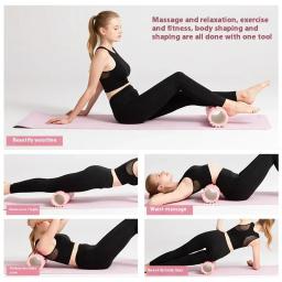 Rolo tridimensional de espuma para ioga, 33/45cm, escultura corporal, academia, corpo inteiro, massagem muscular, relaxante, reabilitação esportiva - Image 5