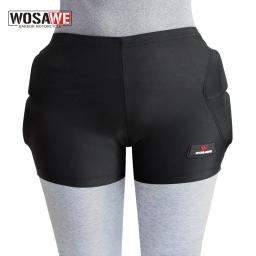 WOSAWE-Calças protetoras para adultos, calças curtas para snowboard, patinação, patins, hóquei, esportes, btm, calções de esqui - Image 1