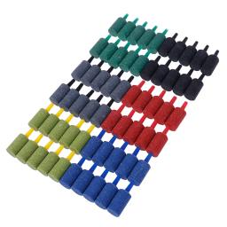 Cilindro bolha aerador aerador para peixes decoração do tanque, ar pedra, suprimentos de aquário, 10pcs por conjunto - Image 6
