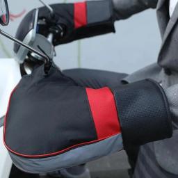 Motocicleta Guidão Muffs Luvas, Punho Quente, Impermeável, Windproof, Motorbike Grip, Tampa Térmica, Acessórios para Motocicleta, Inverno - Image 3