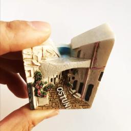 Ímãs de geladeira 3D para geladeira, Artigos de decoração 3D, Presentes Artesanais, Europa, Itália, Vieste, Peschici, Tropea, Tropea, Tropea, Tropea - Image 5