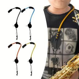 Saxofone alças com almofada de pescoço macio, acessórios para instrumentos musicais, alta qualidade, apto para Alto, Tenor, Soprano, Sax, Novo - Image 4
