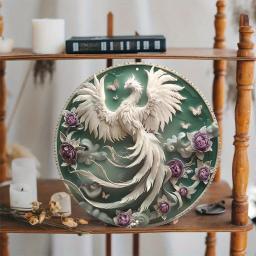 Alumínio Phoenix Wall Sign, efeitos visuais 3D, impressão de alta definição, resistência às intempéries, decorações de jardim, decoração de casa - Image 3