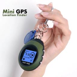 Mini navegador turístico gps portátil com fivela bússola esporte ao ar livre viagem caminhadas gps satélite plotter navegador para carro moto - Image 2