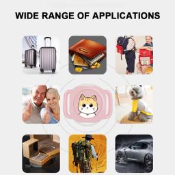 Rastreador GPS compatível com Bluetooth para animais de estimação, localizador anti-perdido, localizador, carteira chaveiro, bagagem, apto para cães, gatos, crianças - Image 3