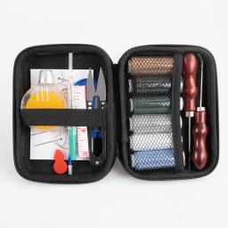 Kit completo de artesanato de couro, agulhas de olhos grandes resistentes, fio encerado, ferramentas de estofos, reparo de sofá DIY, couro - Image 2
