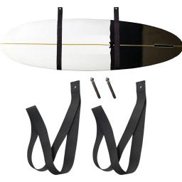 Prancha de surf longboard parede estilingue alça de armazenamento prancha rack sistema garagem cabide montagem na parede ajustável - Image 1