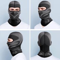 Balaclava respirável para motocicleta, máscara de cobertura total do rosto para motocicleta, ciclismo, motocross, forro de capacete para motocicleta, para homens e mulheres - Image 6