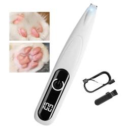 Cortador de unhas profissional com luz LED para animais de estimação, aparador de garras para gatos e cães, recarregável USB, cachorro e gatinho, ferramenta de cuidados com animais - Image 3