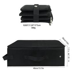 Dobrável Travel Cat Litter Box com tampa e alça, suprimentos para casa automática, toda a temporada - Image 5