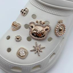 Conjunto de fivela de sapato strass para mulheres, encantos, jóias DIY, acessórios de luxo, favor festa - Image 6