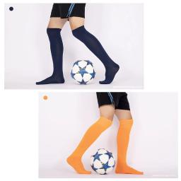 Meias de esportes ao ar livre para adultos e crianças, respirável, futebol, rugby, futebol, alta, voleibol, beisebol, hóquei, longo - Image 2