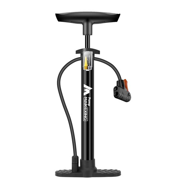 Bomba de bicicleta multifuncional com medidor de alta pressão e inflador portátil para bicicletas e carros até 160PSI