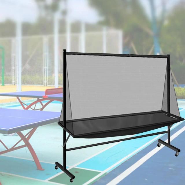 Coletor de Tênis de Mesa para Ping Pong - Fácil Montagem, Acessórios para Adultos e Coleção de Bolas para Uso ao Ar Livre