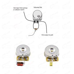 Volume agudos kit para guitarra elétrica, acessórios baixo, 1 conjunto - Image 5