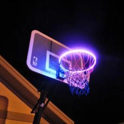 Hoop luz led iluminado basquete aro noite tiro acessórios suprimentos para crianças jogo crianças brinquedos ao ar livre - Image 5