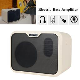 Amplificadores de guitarra recarregáveis 10W 3000mah Mini amplificador de baixo de guitarra Bluetooth com canais limpos e de movimentação - Image 4