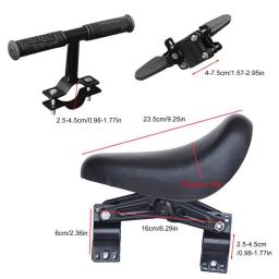Assento de bicicleta infantil montado frontal com pedal de guidão, assento de segurança para crianças, mtb, ciclismo de estrada, cadeira de bebê - Image 6